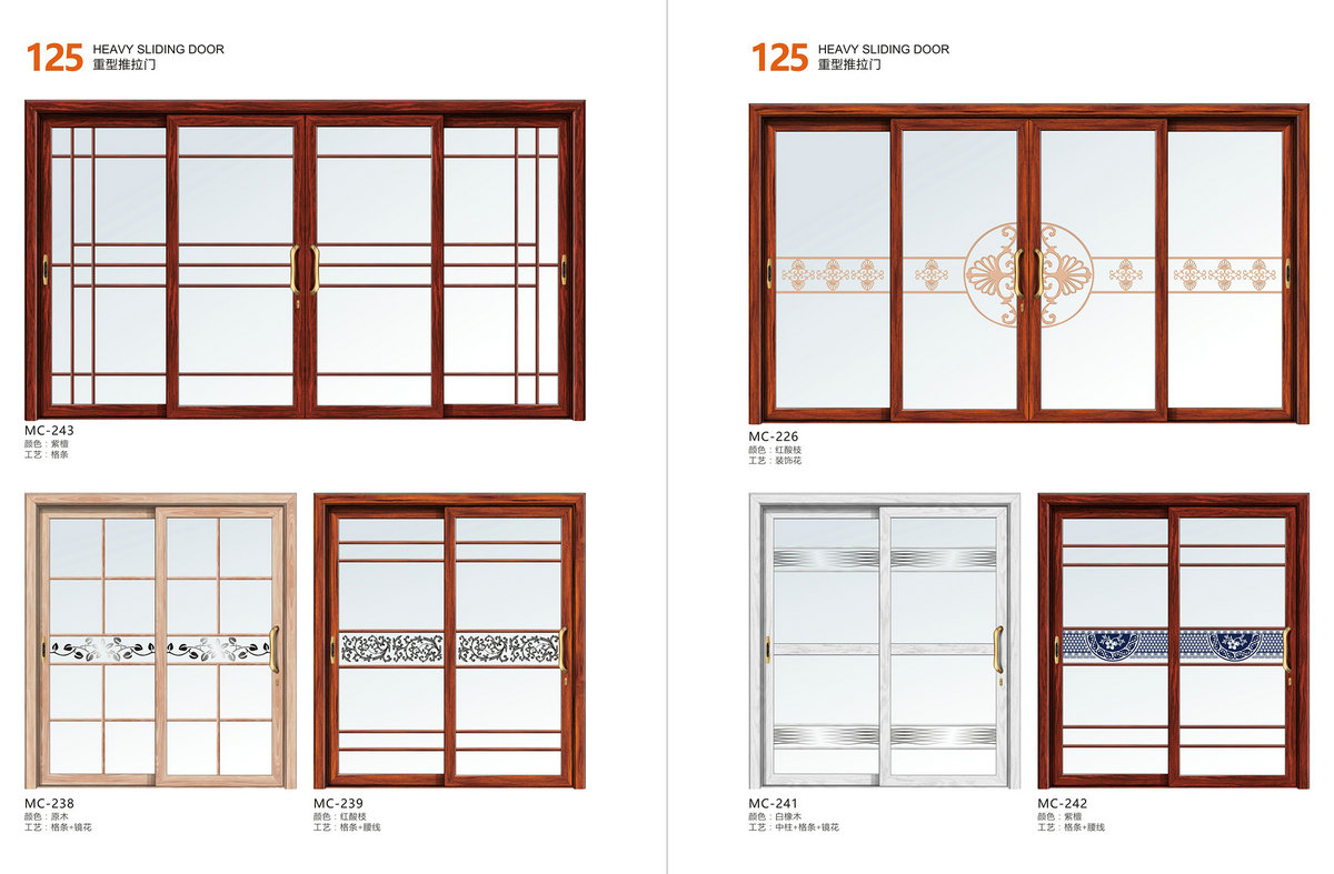 125重型推拉門
